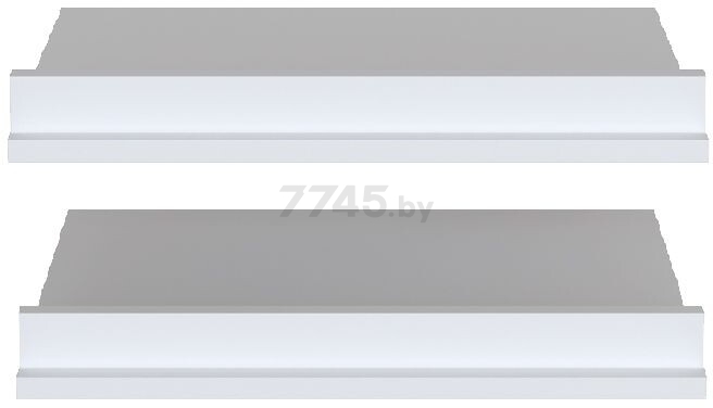 комплект MOBI полок для обуви POLB/50 (2шт.) БелыйMOBI_POLB/50 [1/1] (2шт.) Белый