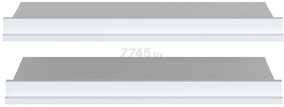 комплект MOBI полок для обуви POLB/75 (2шт.) БелыйMOBI_POLB/75 [1/1] (2шт.) Белый