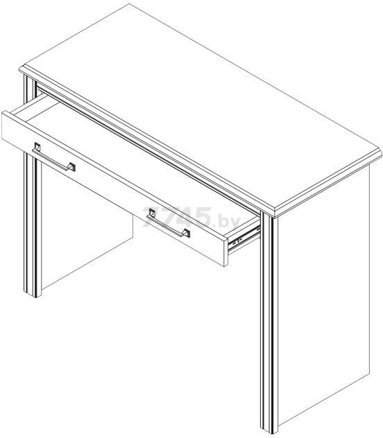 стол STYLIUS туалетный B169-TOL Листв-ца сибир., Листв-ца сибир. - Фото 2