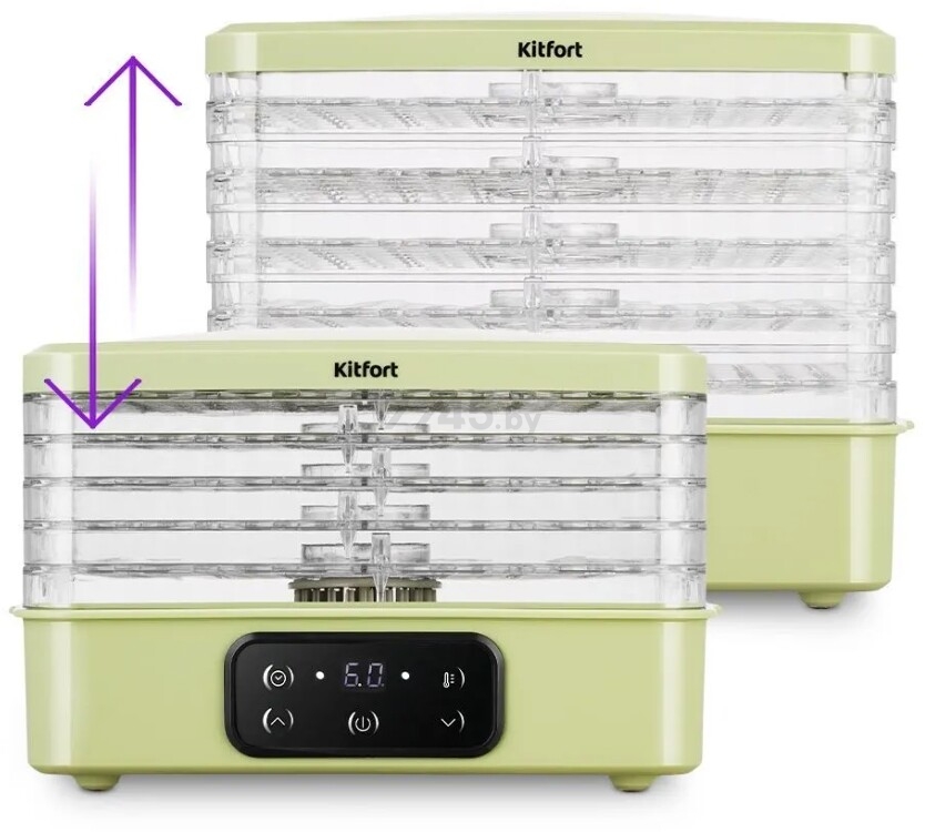 Сушилка для овощей и фруктов KITFORT KT-1992 - Фото 2