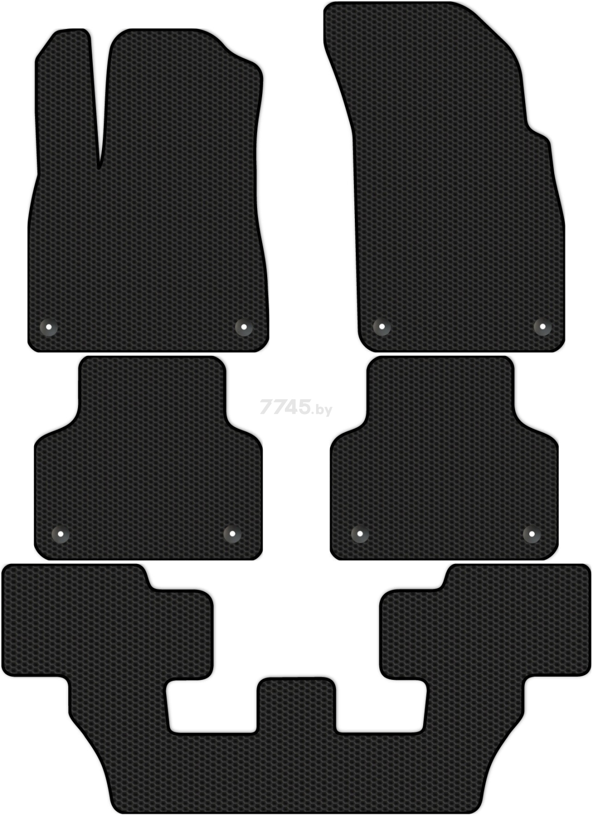 Набор ковриков автомобильных ЭВА ALICOSTA для Audi Q7 5 штук (1226-5YL-B01S)