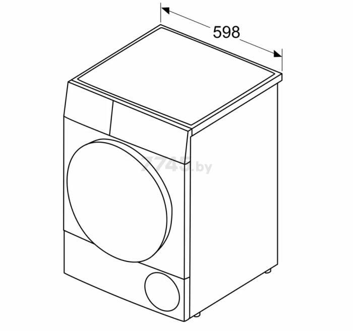 Машина сушильная BOSCH WQG245D00 - Фото 10