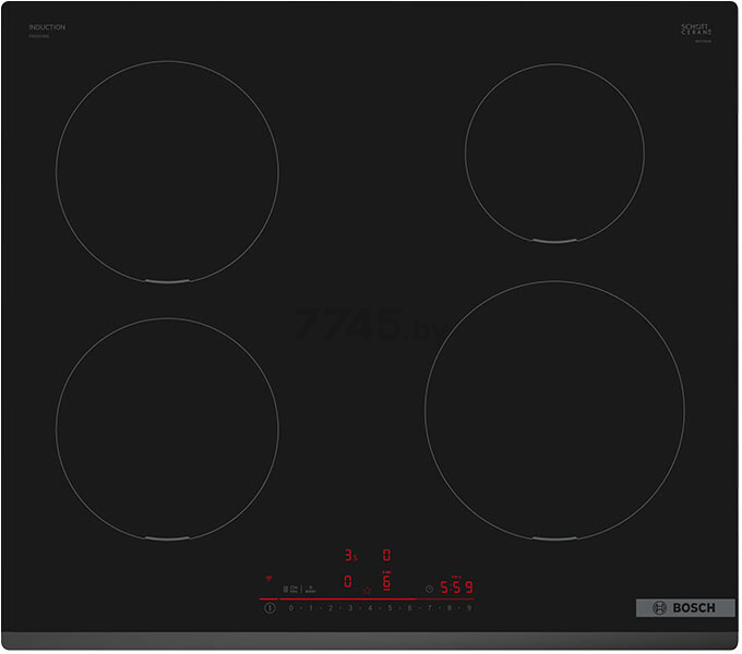 Панель варочная индукционная BOSCH PIE631HB1E