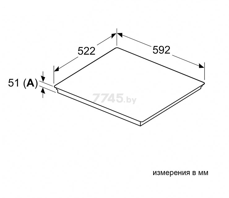 Панель варочная индукционная BOSCH PIE631HB1E - Фото 5