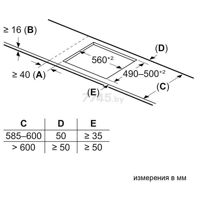 Панель варочная индукционная BOSCH PIE631HB1E - Фото 6