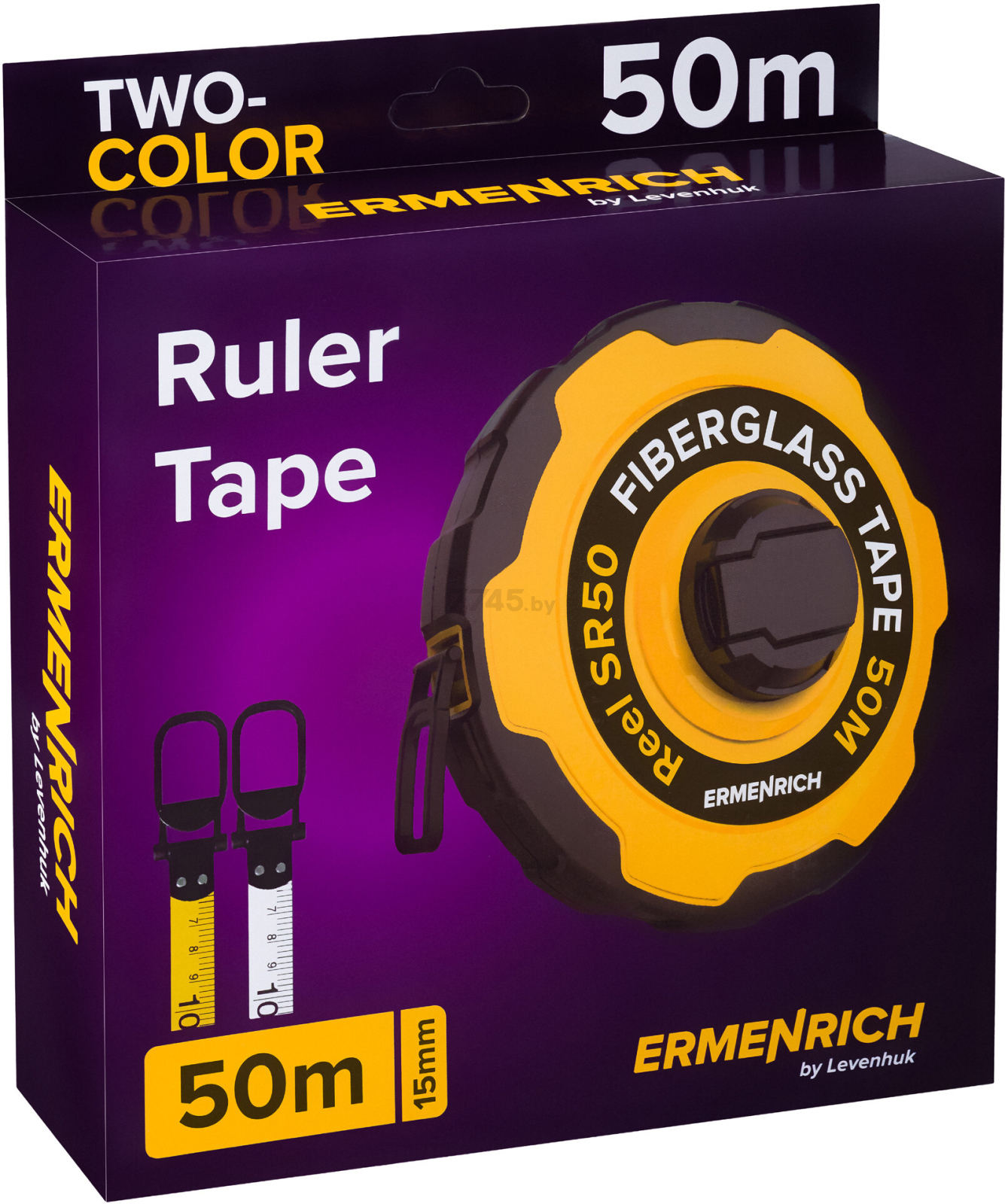 Лента мерная 50 м ERMENRICH Reel SR50 (81888) - Фото 5