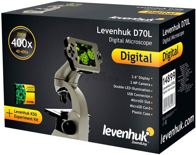 Микроскоп цифровой монокулярный LEVENHUK D70L (14899) - Фото 14