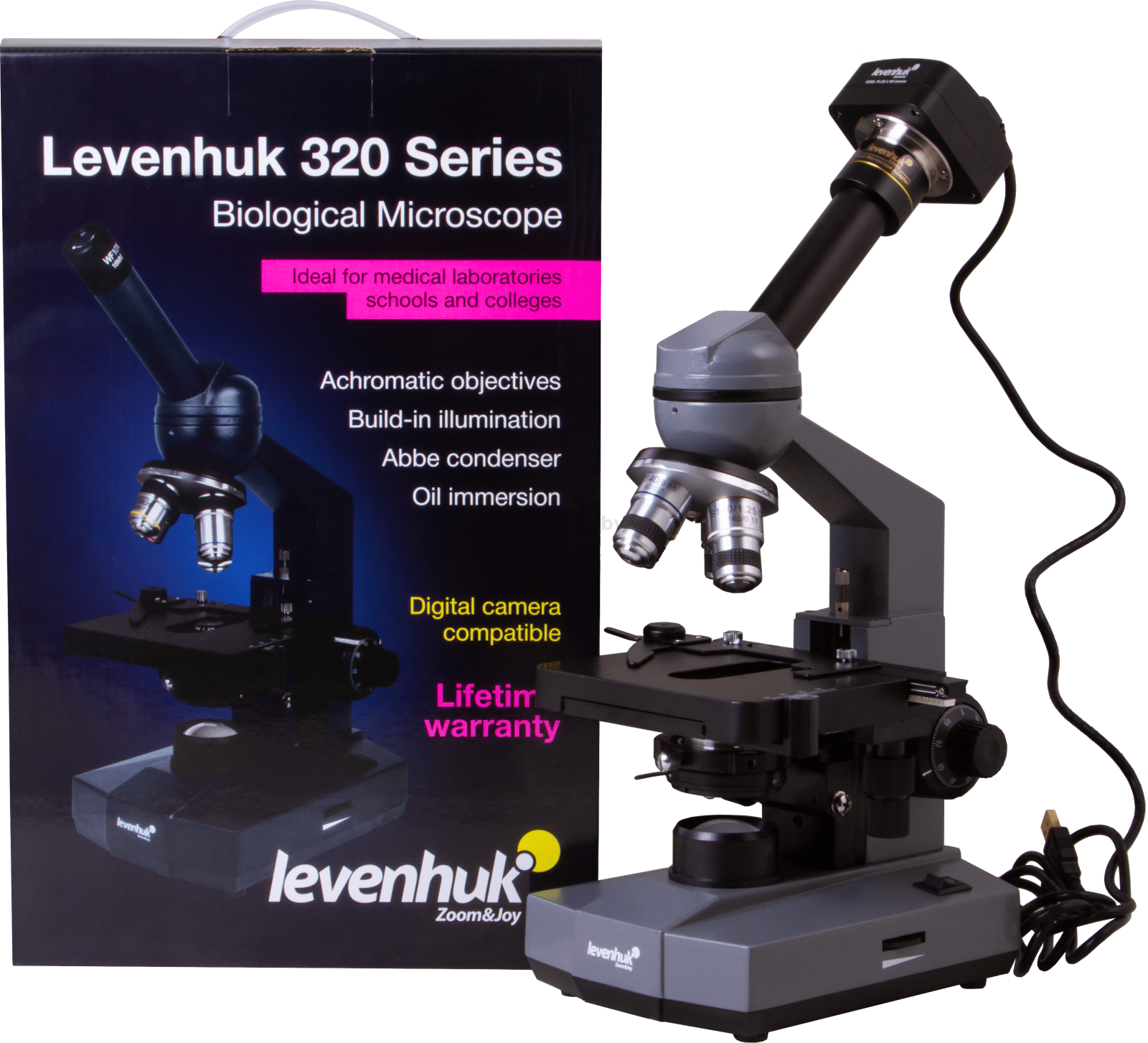 Микроскоп цифровой монокулярный LEVENHUK D320L Plus (73796) - Фото 20