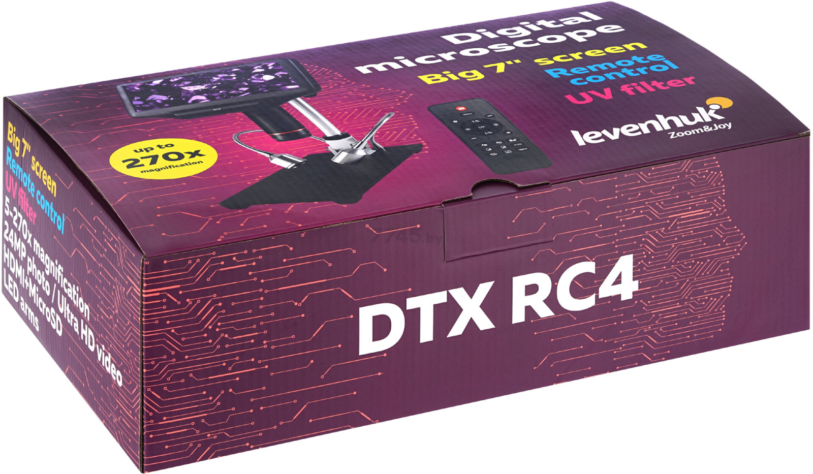 Микроскоп цифровой с дистанционным управлением LEVENHUK DTX RC4 (76824) - Фото 12