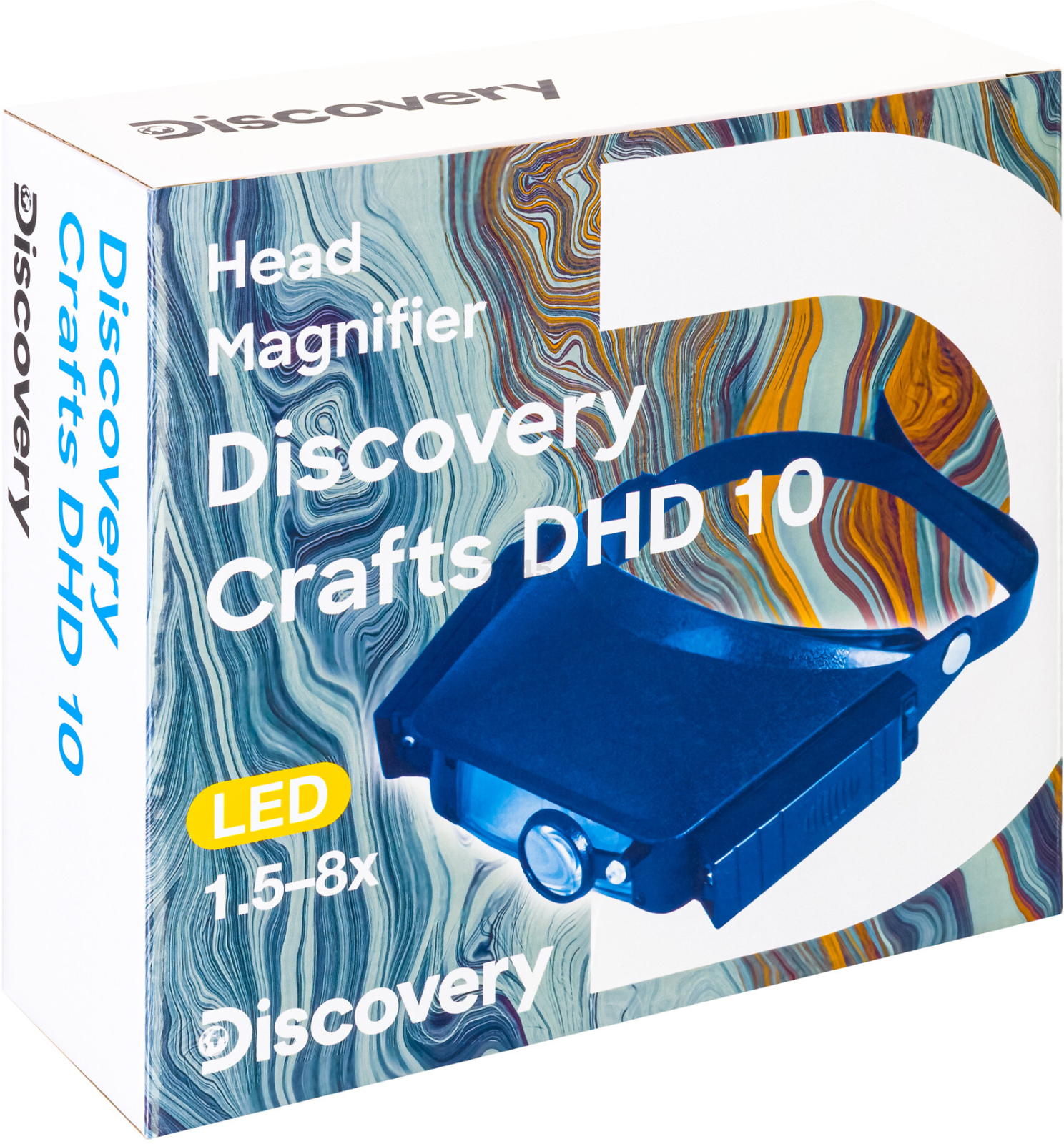 Лупа налобная LEVENHUK Discovery Crafts DHD 10 (78376) - Фото 8