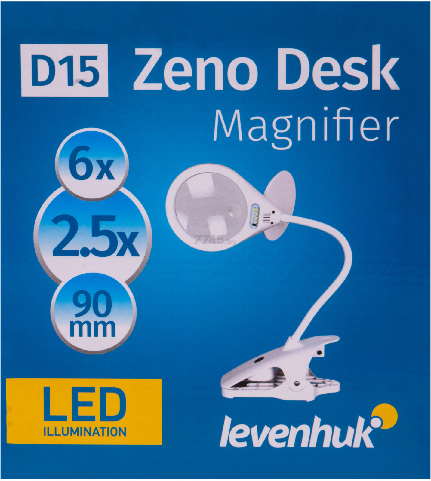 Лупа настольная LEVENHUK Zeno Desk D15 (74103) - Фото 11