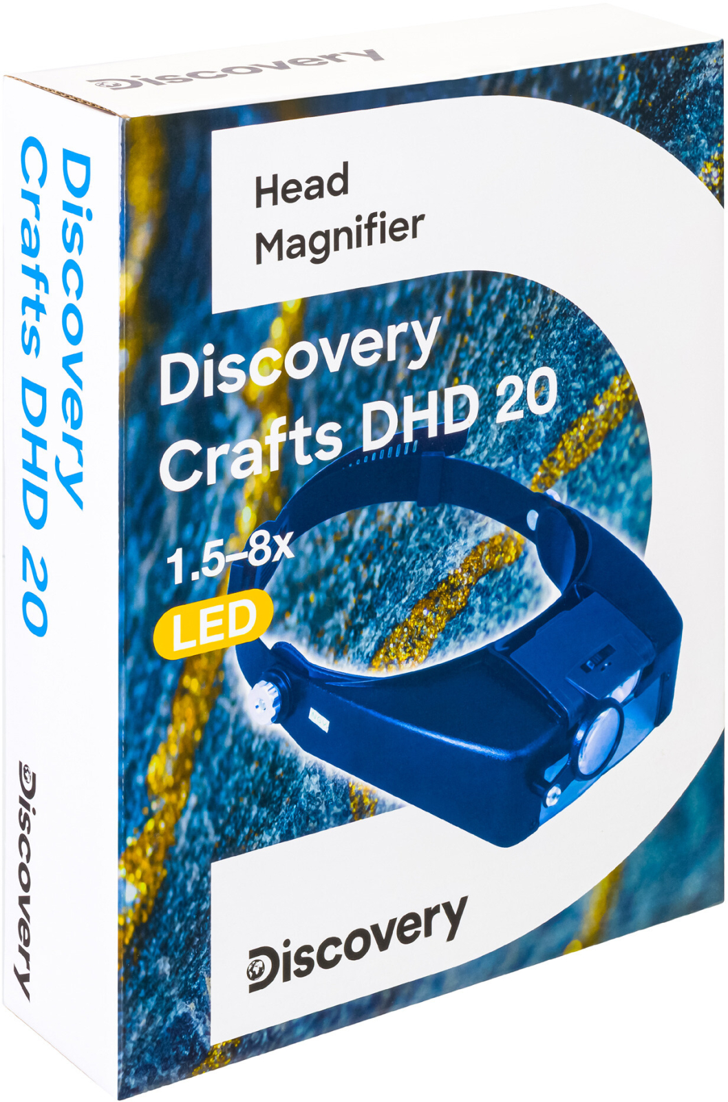 Лупа налобная LEVENHUK Discovery Crafts DHD 20 (78377) - Фото 8