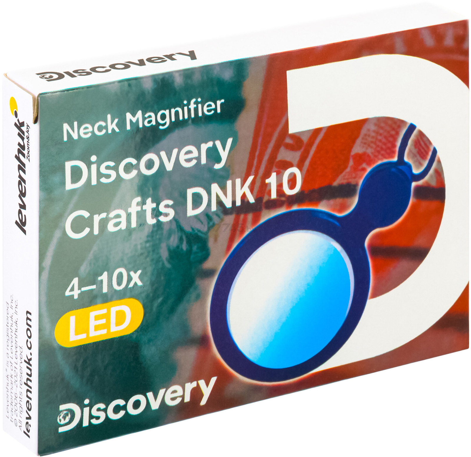 Лупа нашейная LEVENHUK Discovery Crafts DNK 10 (78380) - Фото 7