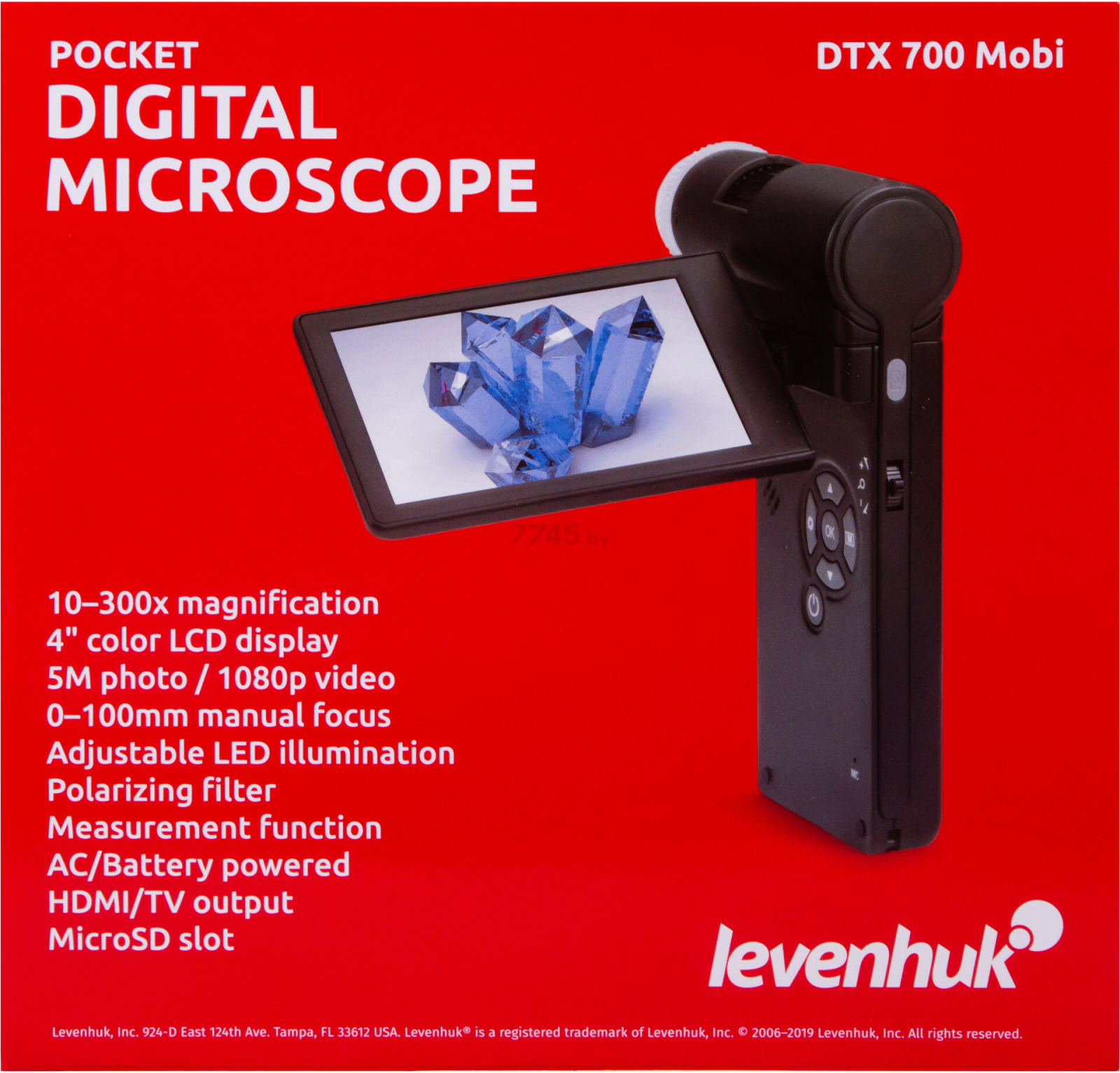 Микроскоп цифровой LEVENHUK DTX 700 Mobi (75076) - Фото 18