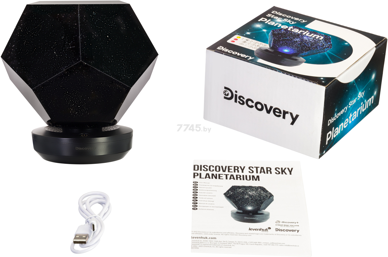 Ночник-проектор астропланетарий LEVENHUK Discovery Star Sky P5 (78764) - Фото 6