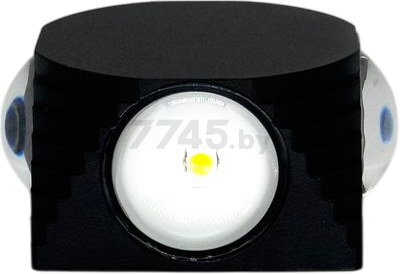 Светильник садовый настенный TRUENERGY FAСADE LED черный (27002) - Фото 3