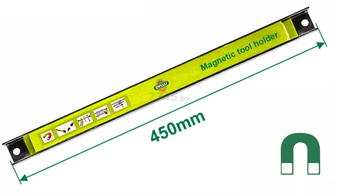 Магнитный держатель инструментов 450 мм DYLLU DTHH1618 - Фото 2