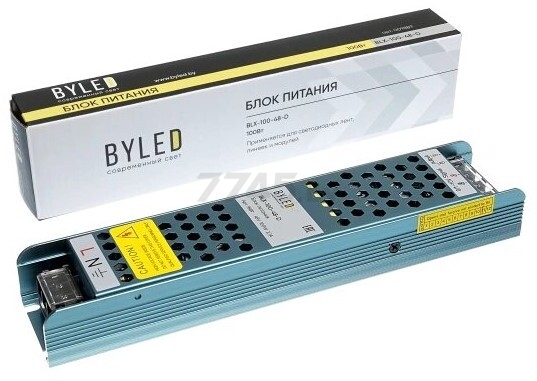 BLX-100-48-D Блок питания Byled LUX BLX диммируемый (100W 2.1A 48V IP20) (00-00009889)