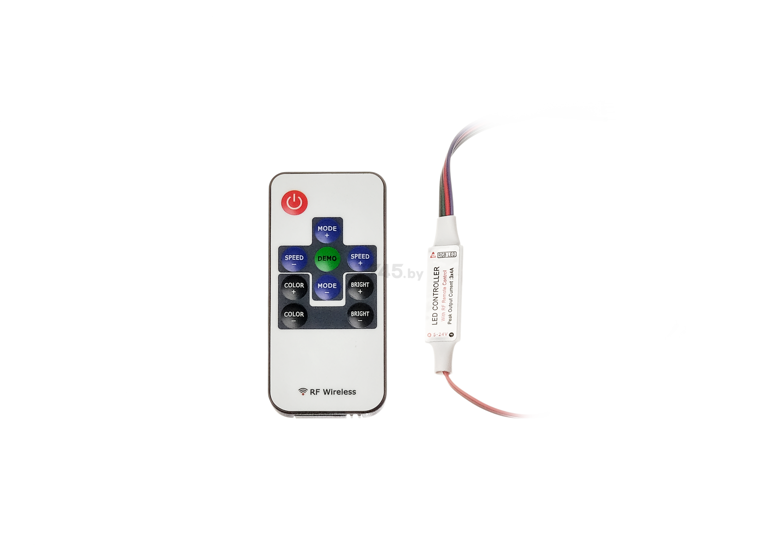 Контроллер (RGB) BYLED CNS-RGB-3C2A-RF (12-24v 3CHх2A RF 10кн.) (00-00008831)