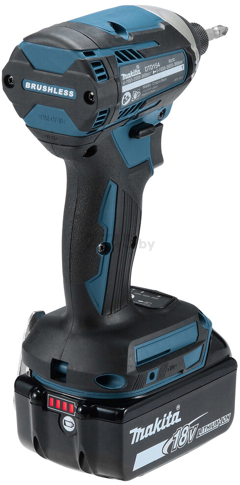 Шуруповерт (винтоверт) ударный аккумуляторный MAKITA DTD 154 RFE (DTD154RFE) - Фото 7