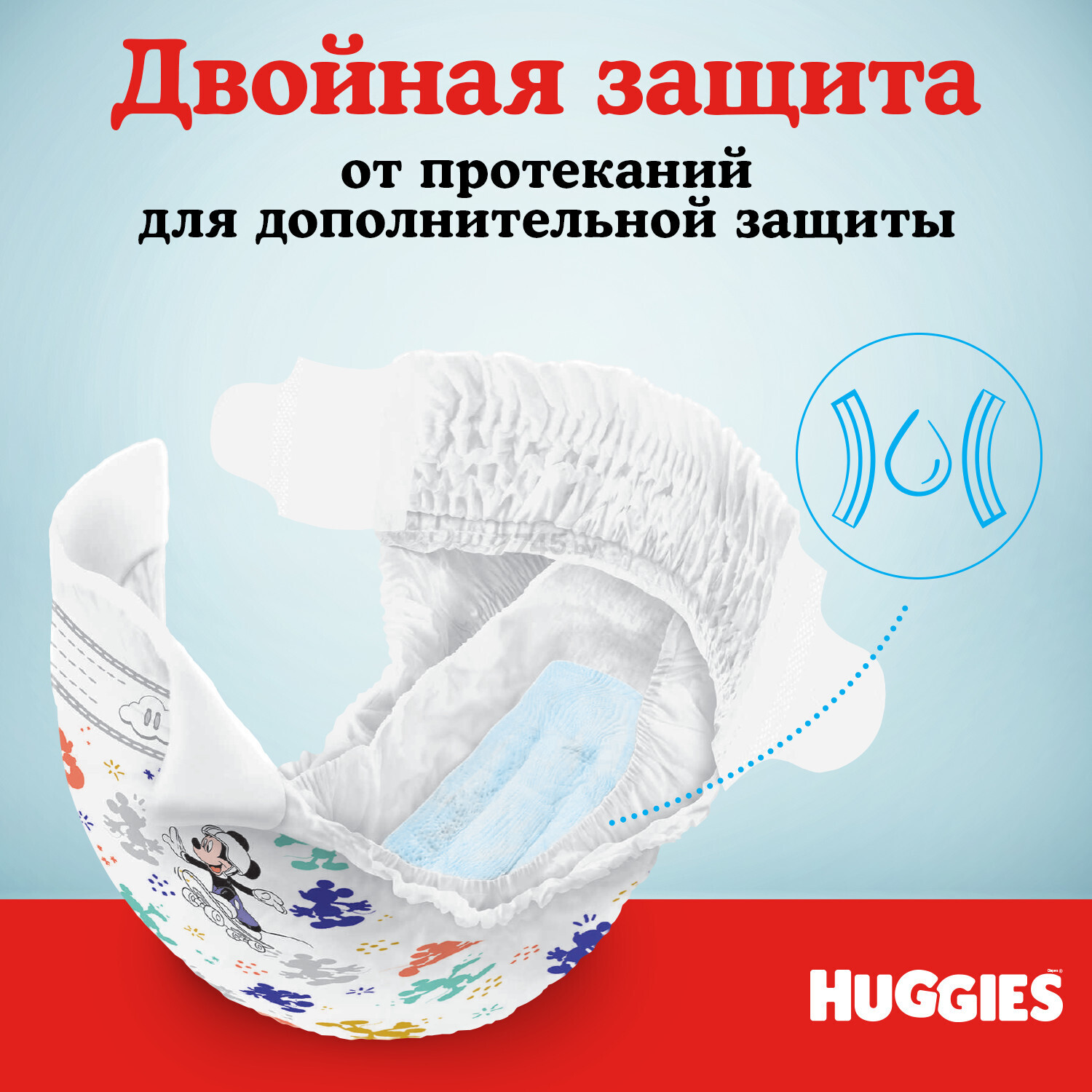 Подгузники HUGGIES Ultra Comfort 3 Midi 5-9 кг 94 штуки (5029053543666) - Фото 7