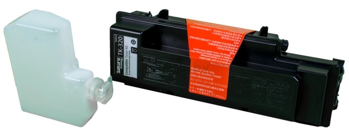 Картридж для принтера SAKURA TK320 черный для Kyocera Mita FS-3900DN 4000DN (SATK320)