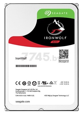 Жесткий диск HDD Seagate Ironwolf 3TB (ST3000VN007)