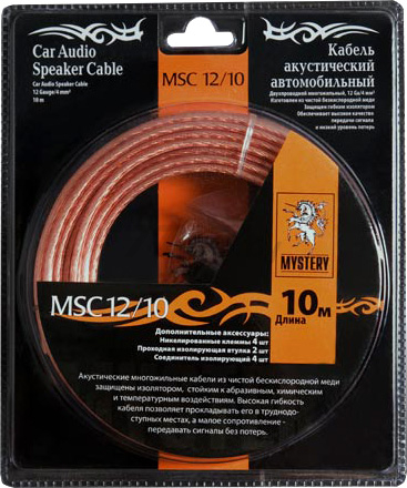 Акустический кабель MYSTERY MSC-12-10