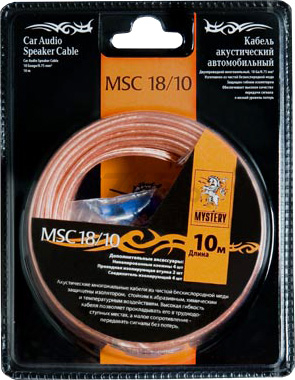 Акустический кабель MYSTERY MSC-18-10