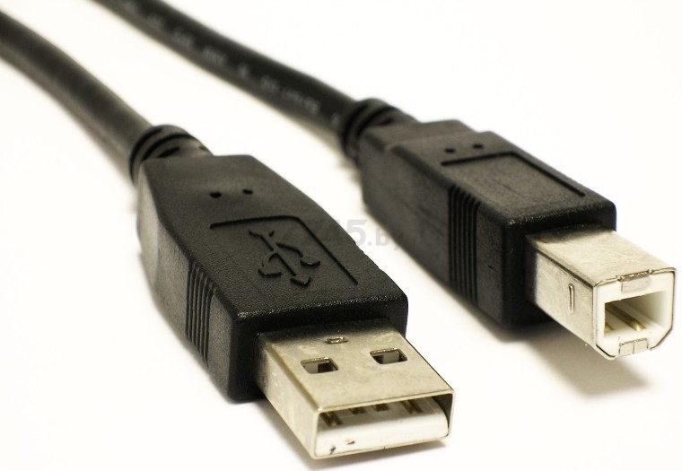 Кабель MIREX USB-A 2.0 - USB-B (13700-AMBM30BK)