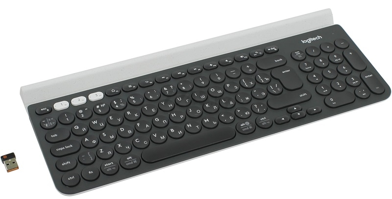Клавиатура беспроводная LOGITECH K780 Multi-Device Wireless Keyboard (920-008043) - Фото 4