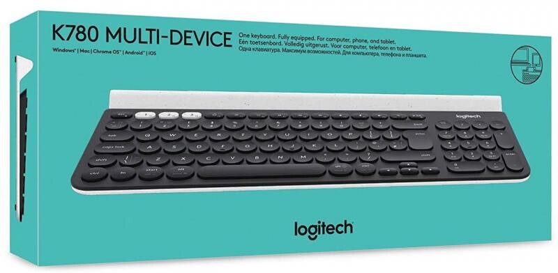 Клавиатура беспроводная LOGITECH K780 Multi-Device Wireless Keyboard (920-008043) - Фото 5