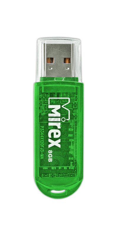 USB-флешка 32 Гб MIREX Elf Green (13600-FMUGRE32) - Фото 3