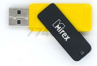 USB-флешка 8 Гб MIREX City Yellow (13600-FMUCYL08) - Фото 2