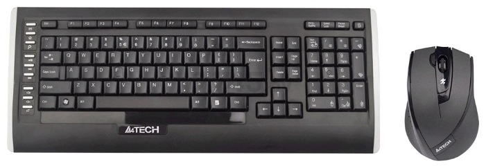 Комплект беспроводной клавиатура и мышь A4TECH 9300F