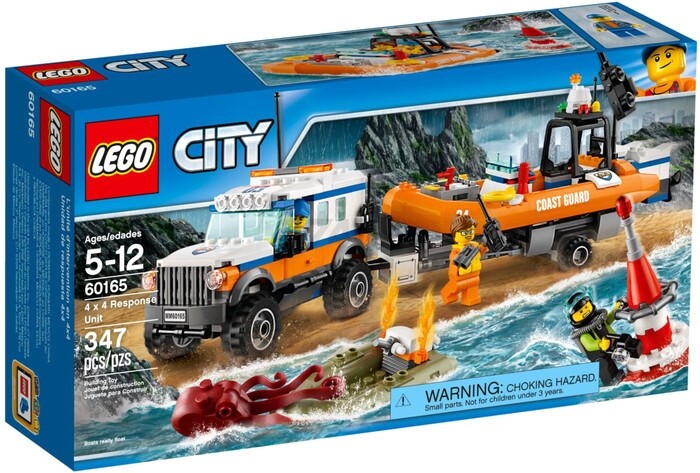 Конструктор LEGO City Внедорожник 4х4 команды быстрого реагирования (60165)