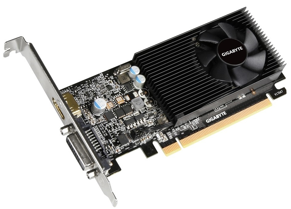 Видеокарта GIGABYTE GeForce GT 1030 2GB GDDR5 (GV-N1030D5-2GL)