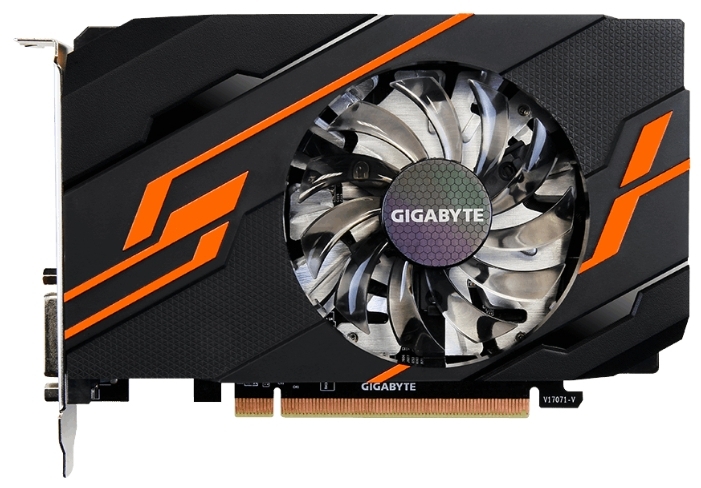 Видеокарта GIGABYTE GeForce GT 1030 OC (2GB GV-N1030OC-2GI)