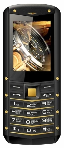 Мобильный телефон TEXET TM-520R (черный-желтый)