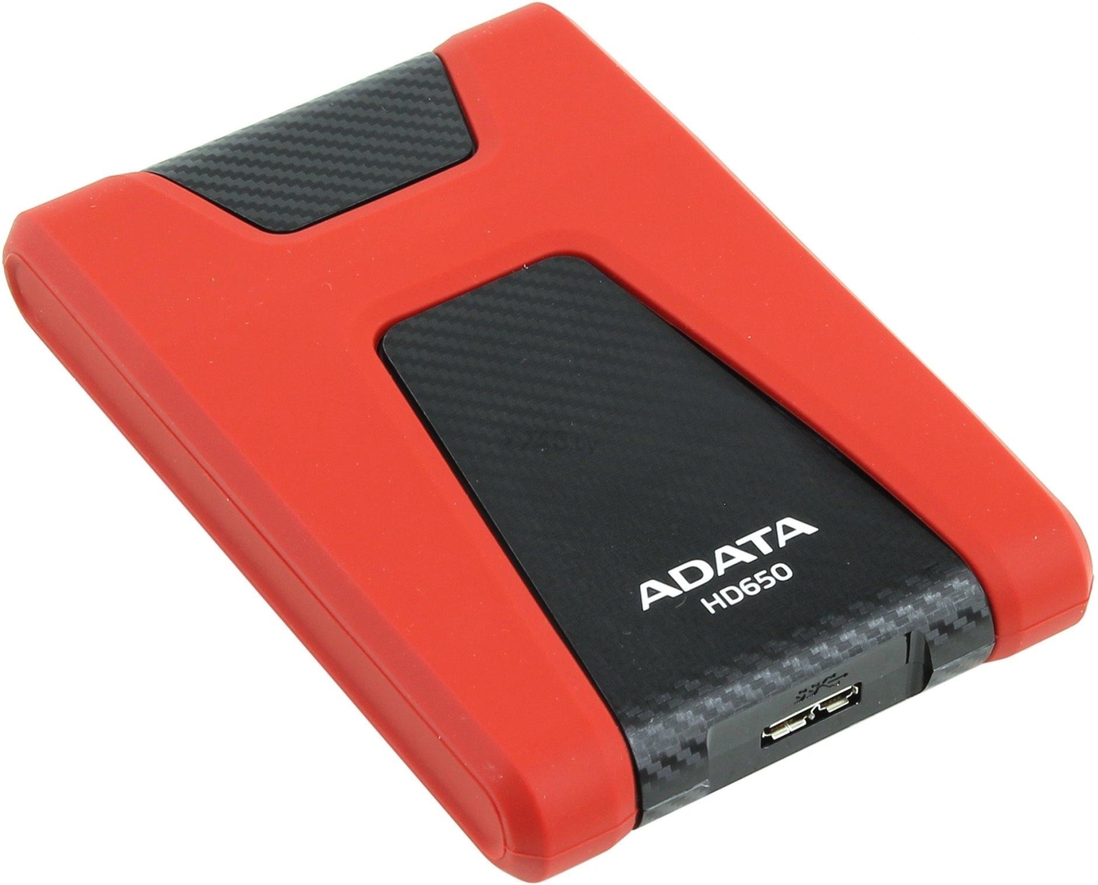 Внешний жесткий диск A-DATA HD650 2TB Red (AHD650-2TU31-CRD) - Фото 3