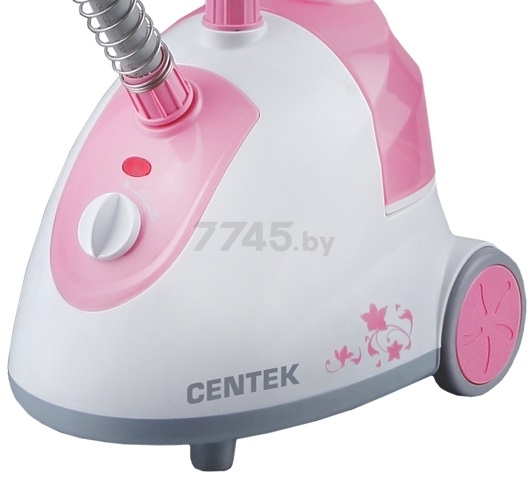 Отпариватель CENTEK CT-2371 белый/розовый - Фото 3