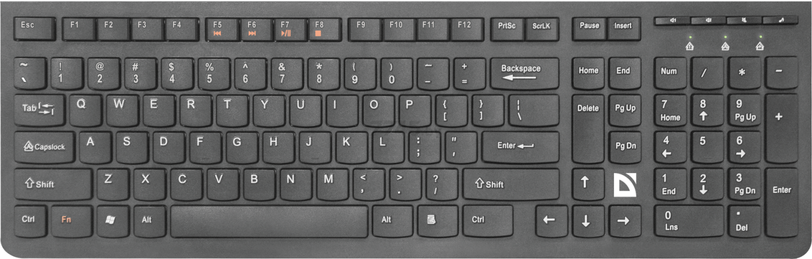 Комплект беспроводной клавиатура и мышь DEFENDER Columbia C-775 - Фото 3