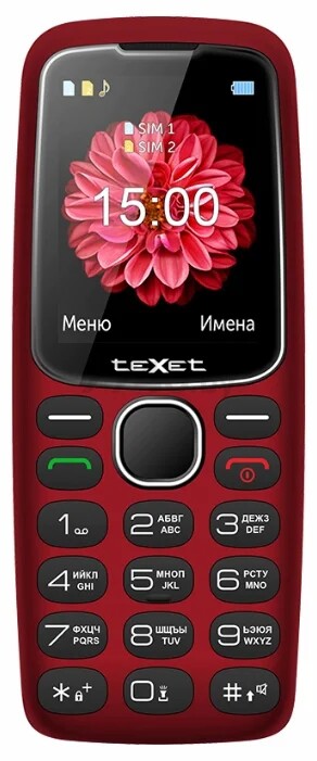 Мобильный телефон TEXET TM-B307 черный (СТБ) - Фото 3