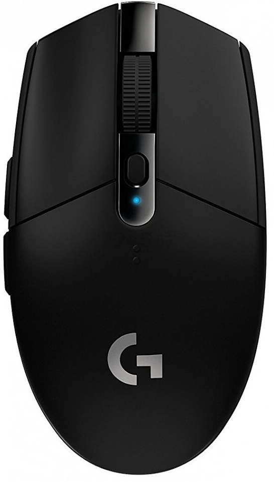 Мышь игровая беспроводная LOGITECH Lightspeed G305 Black (910-005282)