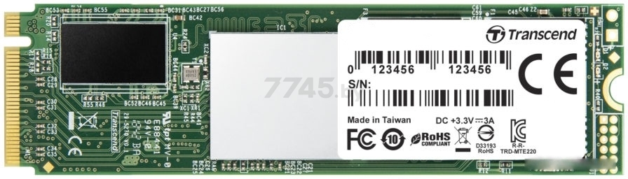 SSD диск Transcend 220S 1TB (TS1TMTE220S)