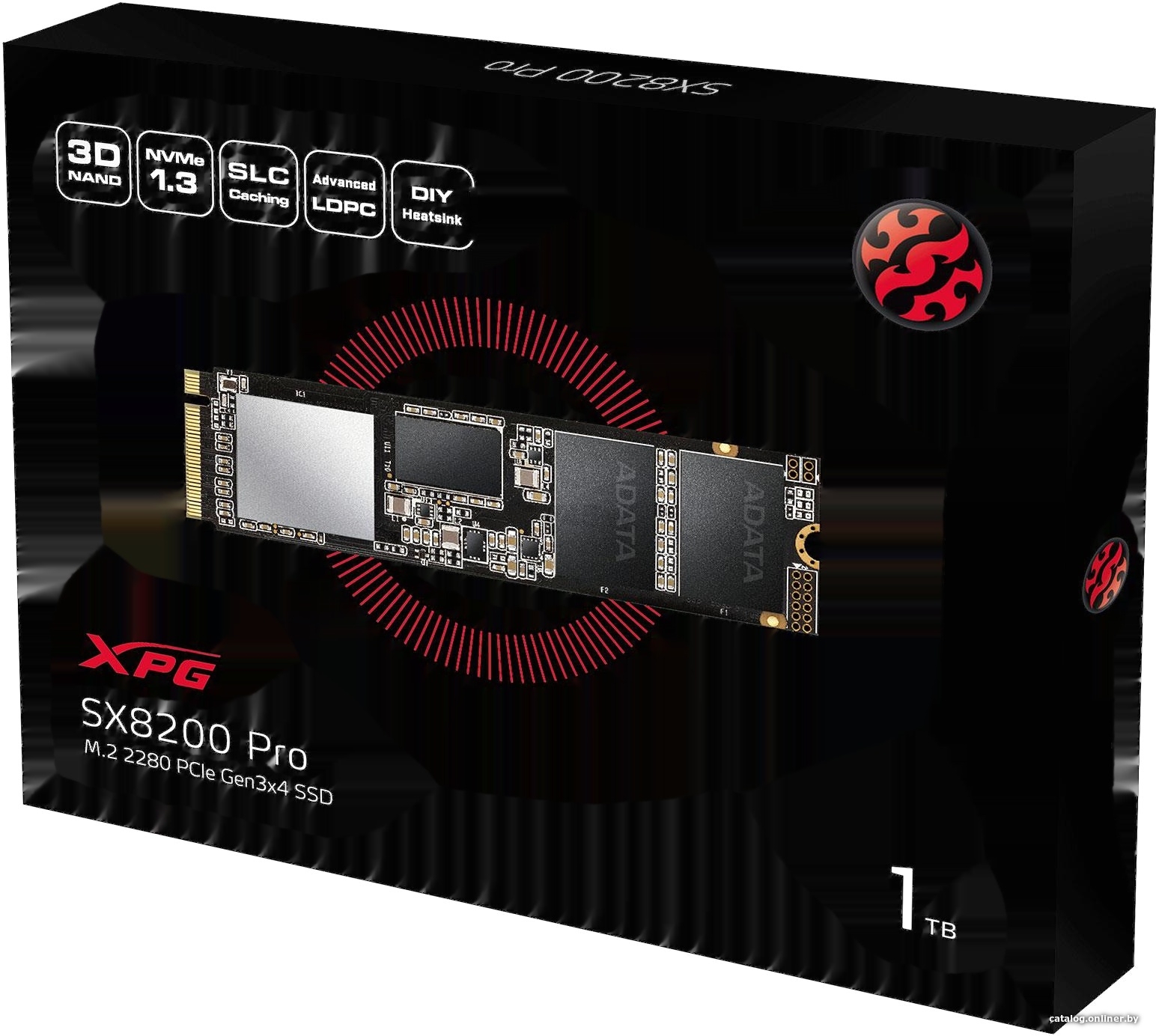 SSD диск A-Data XPG SX8200 Pro 1TB (ASX8200PNP-1TT-C) - Фото 2