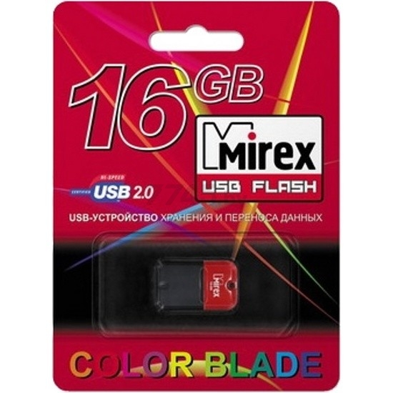 USB-флешка 16 Гб MIREX Arton Red (13600-FMUART16)