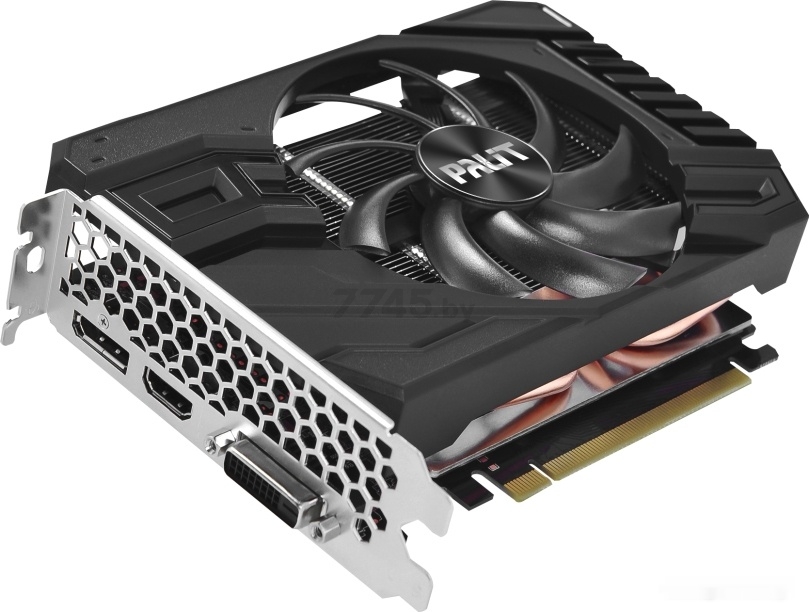 Видеокарта PALIT GeForce GTX 1660 SUPER StormX 6GB GDDR6 (NE6166S018J9-161F) - Фото 4