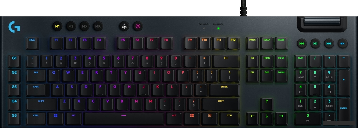 Клавиатура игровая механическая LOGITECH G815 GL Tactile (920-008991) - Фото 9