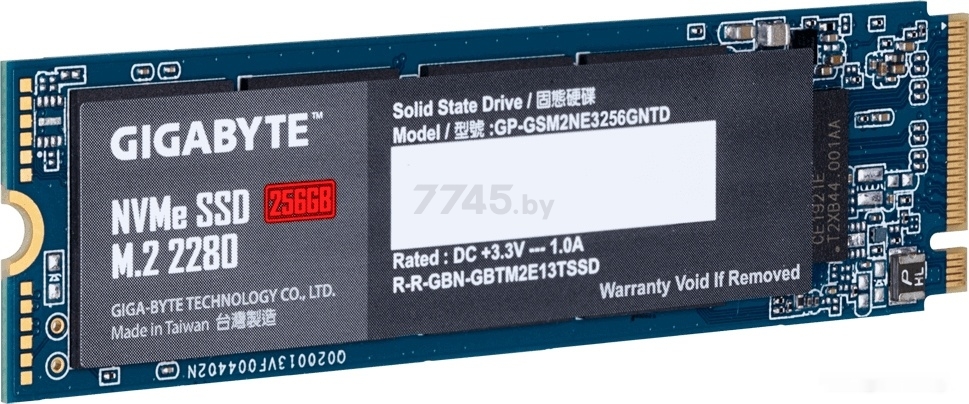 SSD диск Gigabyte 256GB (GP-GSM2NE3256GNTD) - Фото 3